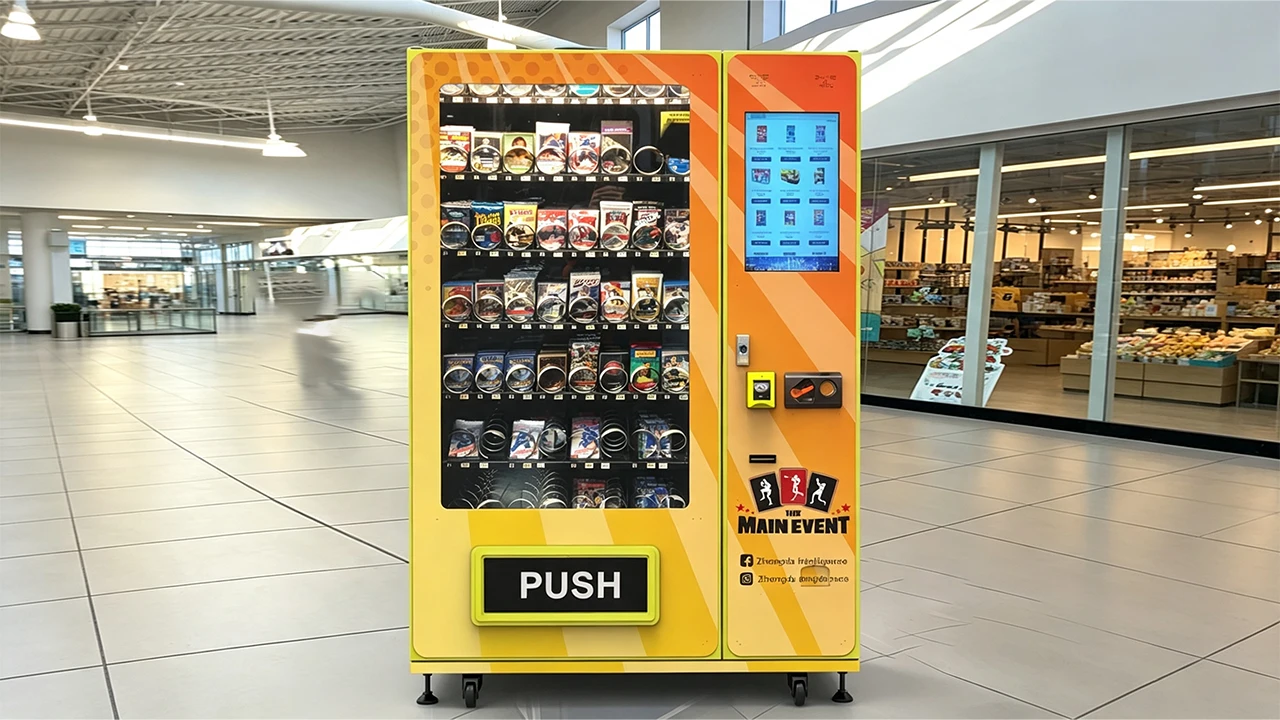 Configurable cargo lanes for trading card packs and game store merchandise