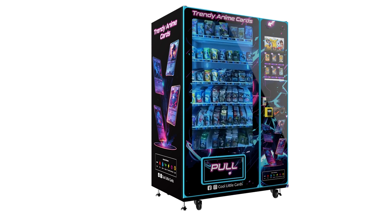 Custom Zhongda Smart trading card vending machine