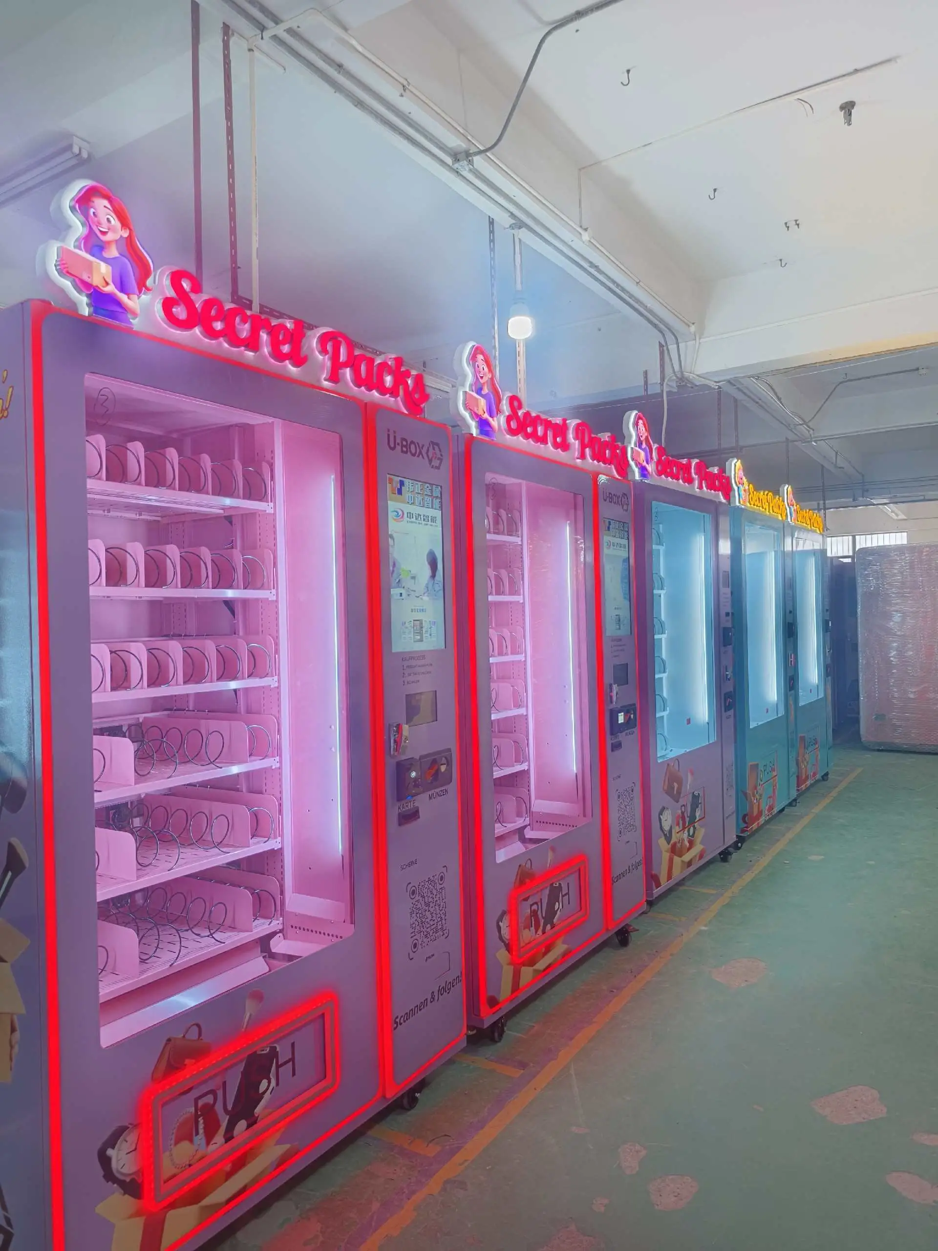 Zhongda Smart commercial vending machine